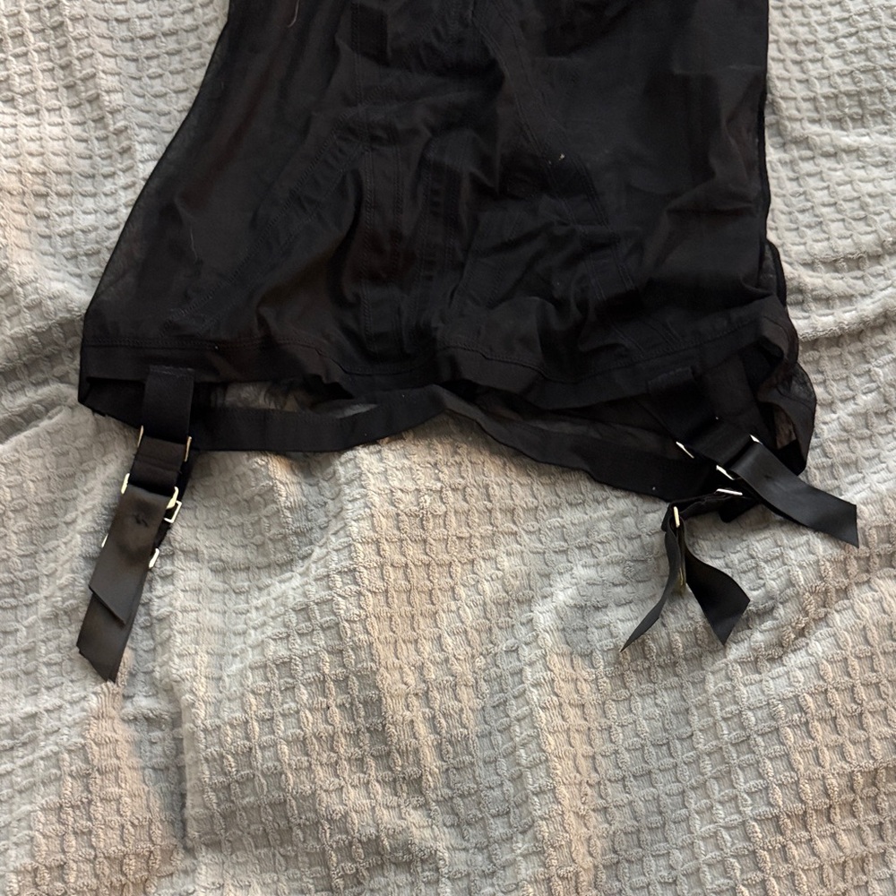Bluebella Nordstrom Black Mesh Lingerie Set- 34DD 10 NWT - Picture 6 of 14